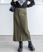 【クリア/clear】のウエストリブIラインスカート KHA|ID: prp329100004694618 ipo3291000000033899132