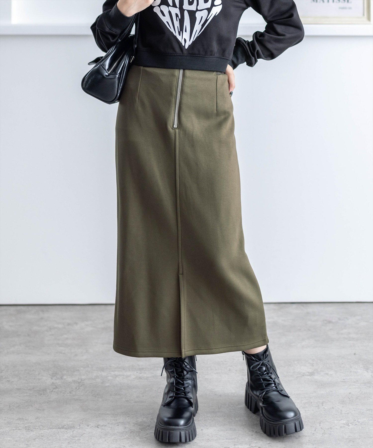 【クリア/clear】のウエストリブIラインスカート インテリア・キッズ・メンズ・レディースファッション・服の通販 founy(ファニー) 　ファッション　Fashion　レディースファッション　Fashion for Women　スカート　Skirts　おすすめ　Recommended / Our Picks　スウェット / スエット　Sweatshirt, Sweatwear　KHA|ID: prp329100004694618 ipo3291000000033899132