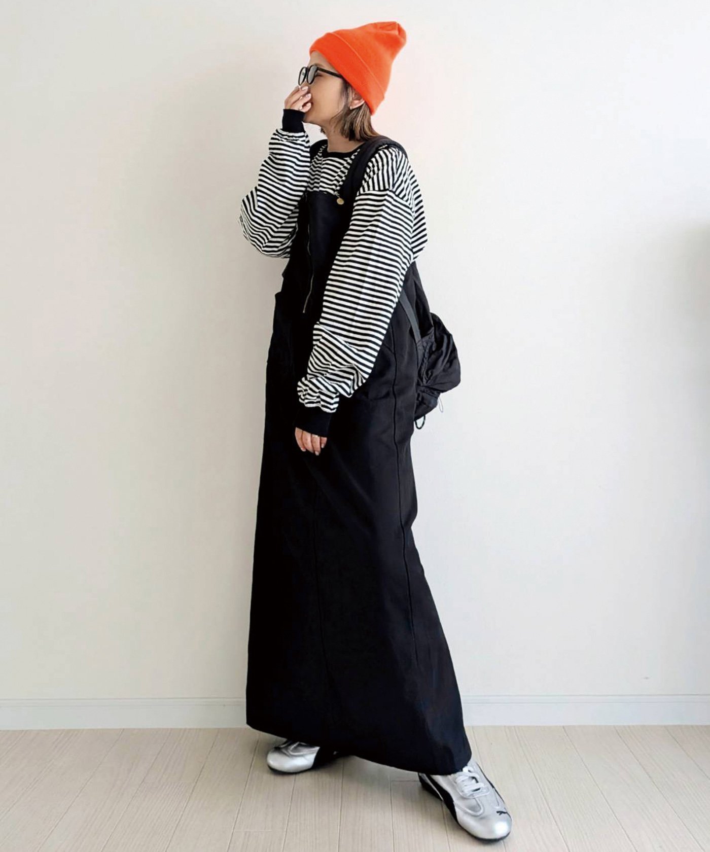 【コーナーズ/CORNERS】の【CORNERS by yui】フロントジップジャンスカ インテリア・キッズ・メンズ・レディースファッション・服の通販 founy(ファニー) 　ファッション　Fashion　レディースファッション　Fashion for Women　ブラック|ID: prp329100004694633 ipo3291000000033954335