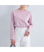 【ユナイテッドアローズ/UNITED ARROWS】のレトロ ボーダー Tシャツ 人気、トレンドファッション・服の通販 founy(ファニー) ファッション Fashion レディースファッション Fashion for Women トップス・カットソー Cut & Sew Tops シャツ・ブラウス・オフィスカジュアル Elegant Blouses & Button-Ups ロングTシャツ・Tシャツ Longline T-Shirts & Tees おすすめ Recommended / Our Picks デニム Denim, Jeans Material バランス Balance, Style Balance フェミニン Feminine, Girly ボーダー Border, Stripe リラックス Relax, Relaxed Fit ワイド Wide, Wide Fit 春 Spring 秋 Autumn thumbnail PINK|ID: prp329100004694634 ipo3291000000033899228