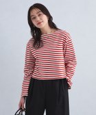 【ユナイテッドアローズ/UNITED ARROWS】のレトロ ボーダー Tシャツ 人気、トレンドファッション・服の通販 founy(ファニー) ファッション Fashion レディースファッション Fashion for Women トップス・カットソー Cut & Sew Tops シャツ・ブラウス・オフィスカジュアル Elegant Blouses & Button-Ups ロングTシャツ・Tシャツ Longline T-Shirts & Tees おすすめ Recommended / Our Picks デニム Denim, Jeans Material バランス Balance, Style Balance フェミニン Feminine, Girly ボーダー Border, Stripe リラックス Relax, Relaxed Fit ワイド Wide, Wide Fit 春 Spring 秋 Autumn thumbnail RED|ID: prp329100004694634 ipo3291000000033899231
