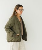 【ベイフロー/BAYFLOW】のボアとキルトで着回し可能 ボアリバーシブルブルゾン カーキ78|ID: prp329100004694639 ipo3291000000033899263
