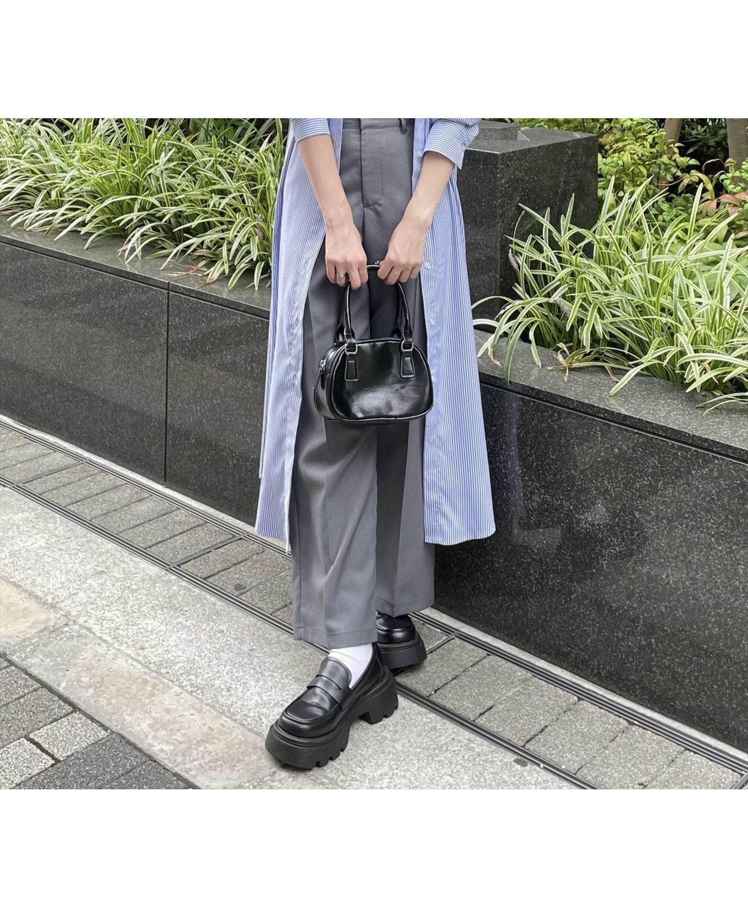 【クリア/clear】のストライプ長袖シャツワンピース インテリア・キッズ・メンズ・レディースファッション・服の通販 founy(ファニー) 　ファッション　Fashion　レディースファッション　Fashion for Women　ワンピース　Dresses　シャツワンピース / 1枚で着映えコーデ　Shirt Dresses　おすすめ　Recommended / Our Picks　ストライプ　Stripe, Striped Pattern　デニム　Denim, Jeans Material　ベスト　Vest, Waistcoat　ロング　Long, Long-Length　長袖　Long Sleeve, Full Sleeve　BL|ID: prp329100004694645 ipo3291000000033899310