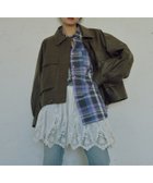 【フリークスストア/FREAK'S STORE】のレザレット ショートブルゾン 25SS ブラウン|ID: prp329100004694669 ipo3291000000033899500