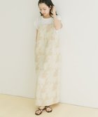 【アイテムズアーバンリサーチ/ITEMS URBAN RESEARCH】のリネン混ジャガードキャミワンピース L.BEG|ID: prp329100004694673 ipo3291000000033989060