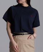 【ラナン/Ranan】のUSP 綿100%プチハイネックTシャツ ネイビー|ID: prp329100004694718 ipo3291000000033980352