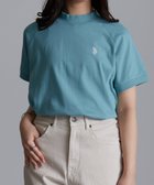 【ラナン/Ranan】のUSP 綿100%プチハイネックTシャツ セージ|ID: prp329100004694718 ipo3291000000033980356
