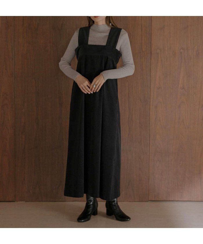 【サニーレーベル/Sonny Label / URBAN RESEARCH】のコーデュロイジャンパーワンピース インテリア・キッズ・メンズ・レディースファッション・服の通販 founy(ファニー) https://founy.com/ ファッション Fashion レディースファッション Fashion for Women ワンピース Dresses 2024年 2024 2024-2025秋冬・A/W Autumn/Winter 2024–25 AW24–25 冬 Winter / This Winter インナー Innerwear コーデュロイ Corduroy, Cord Fabric タートルネック Turtleneck, High Neck ポケット Pocket, Pocket Detail A/W・秋冬 Autumn/Winter |ID: prp329100004694734 ipo3291000000033900283