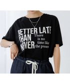 【エルーラ/Elura】のロゴゆるT/579969 ブラック09|ID: prp329100004694746 ipo3291000000033900433
