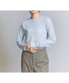 【ユナイテッドアローズ/UNITED ARROWS】のコットンナイロン天竺 シアー クルーネック Tシャツ 人気、トレンドファッション・服の通販 founy(ファニー) ファッション Fashion レディースファッション Fashion for Women トップス・カットソー Cut & Sew Tops シャツ・ブラウス・オフィスカジュアル Elegant Blouses & Button-Ups ロングTシャツ・Tシャツ Longline T-Shirts & Tees おすすめ Recommended / Our Picks インナー Innerwear カットソー Cut and Sewn Top カーディガン Cardigan, Knitwear シアー Sheer, See-Through ジャケット Jacket, Outerwear スリーブ Sleeve, Long Sleeve / Short Sleeve トレンド Trend, Trending Now フェミニン Feminine, Girly ロング Long, Long-Length 定番 Standard, Basic Item 秋 Autumn thumbnail LT.BLUE|ID: prp329100004694821 ipo3291000000033900998