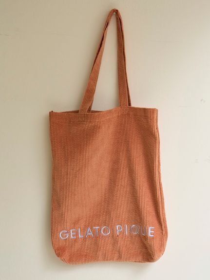 【ジェラート ピケ/gelato pique】のコーデュロイトートバッグ インテリア・キッズ・メンズ・レディースファッション・服の通販 founy(ファニー) 　ファッション　Fashion　レディースファッション　Fashion for Women　バッグ　Bags　おすすめ　Recommended / Our Picks　オータム　Autumn Fashion　コーデュロイ　Corduroy, Cord Fabric　ショルダー　Shoulder, Shoulder Strap　ポケット　Pocket, Pocket Detail　ポーチ　Pouch, Small Case　ORG[051]|ID: prp329100004694830 ipo3291000000033901085