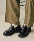 【ビューティ&ユース ユナイテッドアローズ/BEAUTY&YOUTH / UNITED ARROWS】のレザーライク ローファー -晴雨兼用- BLACK|ID: prp329100004694860 ipo3291000000033901289