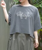【アクシーズファム/axes femme】のビジューロゴショートTシャツ 人気、トレンドファッション・服の通販 founy(ファニー) ファッション Fashion レディースファッション Fashion for Women トップス・カットソー Cut & Sew Tops シャツ・ブラウス・オフィスカジュアル Elegant Blouses & Button-Ups ロングTシャツ・Tシャツ Longline T-Shirts & Tees ショート Short, Short Length スパンコール Sequins, Sequin Embellishment ハーフ Half, Half-Length バタフライ Butterfly, Butterfly Motif バランス Balance, Style Balance フロント Front, Front Design プリント Print, Printed Pattern ヴィンテージ Vintage Style thumbnail 黒|ID: prp329100004694880 ipo3291000000033901481