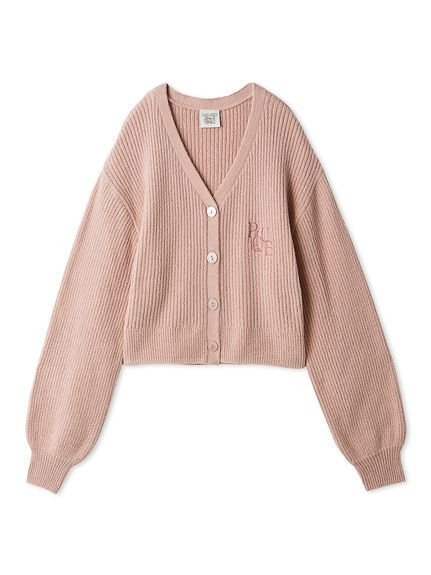 【ジェラート ピケ/gelato pique】のリブカーディガン インテリア・キッズ・メンズ・レディースファッション・服の通販 founy(ファニー) 　ファッション　Fashion　レディースファッション　Fashion for Women　トップス・カットソー　Cut & Sew Tops　カーディガン・羽織り　Layered Style Cardigans　おすすめ　Recommended / Our Picks　イエロー　Yellow　ギフト プレゼント　Gift / Present　コレクション　Collection, Seasonal Line　ワンポイント　One Point, Statement Accent　CORAL[062]|ID: prp329100004694883 ipo3291000000033901508
