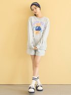 【ジェラート ピケ/gelato pique】のスポーティーベア裏毛ショートパンツ GRY[006]|ID: prp329100004694885 ipo3291000000033901527