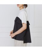 【イネド/INED】のビスチェ風コンビ ジャージー トップス 人気、トレンドファッション・服の通販 founy(ファニー) ファッション Fashion レディースファッション Fashion for Women トップス・カットソー Cut & Sew Tops ビスチェ Bustiers & Corset Tops / Layered Bustier Style コンビ Combo, Combination Style ジャケット Jacket, Outerwear スマート Smart, Elegant ティアード Tiered, Tiered Style ビスチェ Bustier, Corset Top ブロード Broadcloth, Fine Cotton ペプラム Peplum, Flared Hem thumbnail ホワイト|ID: prp329100004694900 ipo3291000000033901651
