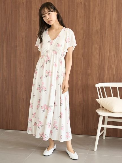 【ジェラート ピケ/gelato pique】の中花柄カップインワンピース インテリア・キッズ・メンズ・レディースファッション・服の通販 founy(ファニー) https://founy.com/ ファッション Fashion レディースファッション Fashion for Women ワンピース Dresses おすすめ Recommended / Our Picks ギャザー Gathered, Ruffled フェミニン Feminine, Girly フラワー Flower, Floral フレア Flare, Flared ラウンド Round, Round Neck ローズ Rose, Rose Motif 人気 Popular, Best Seller 切替 Switching, Contrast Panel 定番 Standard, Basic Item |ID: prp329100004694957 ipo3291000000033902134