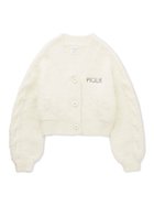 【ジェラート ピケ/gelato pique】のフェザーアランカーディガン OWHT[002]|ID: prp329100004694965 ipo3291000000033902208