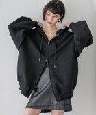 【ローリーズファーム/LOWRYS FARM】のBIGZIPフーディ ブラック09|ID:prp329100004694976