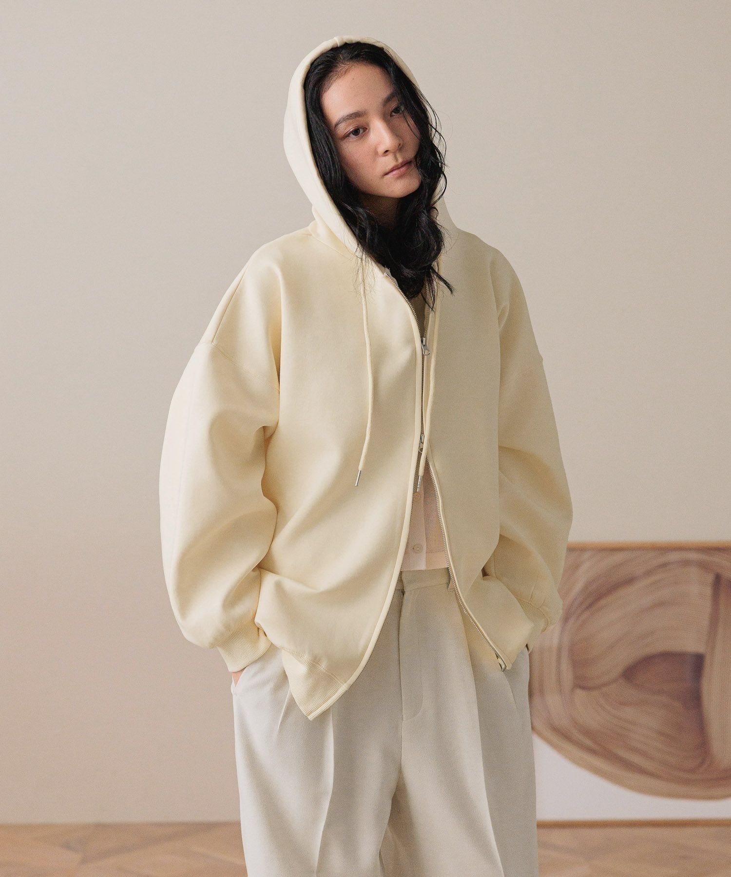 【ローリーズファーム/LOWRYS FARM】のBIGZIPフーディ インテリア・キッズ・メンズ・レディースファッション・服の通販 founy(ファニー) 　ファッション　Fashion　レディースファッション　Fashion for Women　おすすめ　Recommended / Our Picks　タイトスカート　Pencil Skirt, Tight Skirt　トレンド　Trend, Trending Now　ボトム　Bottoms, Lower Wear　イエロー62|ID: prp329100004694976 ipo3291000000033902316
