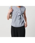 【ビューティ&ユース ユナイテッドアローズ/BEAUTY&YOUTH / UNITED ARROWS】の【WEB限定】ラッフルフレンチスリーブ プルオーバー -汗染み防止- LT.BLUE|ID: prp329100004695033 ipo3291000000033903053