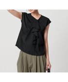 【ビューティ&ユース ユナイテッドアローズ/BEAUTY&YOUTH / UNITED ARROWS】の【WEB限定】ラッフルフレンチスリーブ プルオーバー -汗染み防止- BLACK|ID: prp329100004695033 ipo3291000000033903054