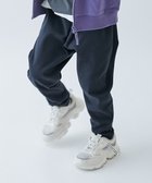 【デビロック/devirock / KIDS】のウルトラストレッチ サルエルパンツ(綿95%やわらかタッチ) ロングパンツ 25AW ブラック|ID: prp329100004695038 ipo3291000000034044219