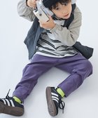 【デビロック/devirock / KIDS】のウルトラストレッチ サルエルパンツ(綿95%やわらかタッチ) ロングパンツ 25AW Dパープル|ID: prp329100004695038 ipo3291000000034044223
