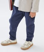 【デビロック/devirock / KIDS】のウルトラストレッチ サルエルパンツ(綿95%やわらかタッチ) ロングパンツ 25AW デニム風ネイビー|ID: prp329100004695038 ipo3291000000034044224