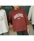 【グローバルワーク/GLOBAL WORK / KIDS】のヘビロッTEE/プリント7分袖/キッズ/579695 人気、トレンドファッション・服の通販 founy(ファニー) ファッション Fashion キッズファッション Fashion for Kids グラフィック Graphic, Graphic Design プリント Print, Printed Pattern 吸水 Absorbent, Quick-Dry thumbnail ボルドー36|ID: prp329100004695050 ipo3291000000034123293