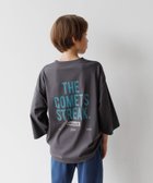【グローバルワーク/GLOBAL WORK / KIDS】のヘビロッTEE/プリント7分袖/キッズ/579695 人気、トレンドファッション・服の通販 founy(ファニー) ファッション Fashion キッズファッション Fashion for Kids グラフィック Graphic, Graphic Design プリント Print, Printed Pattern 吸水 Absorbent, Quick-Dry thumbnail チャコール18|ID: prp329100004695050 ipo3291000000034123298