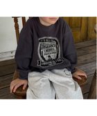 【チャオパニックティピー/CIAOPANIC TYPY / KIDS】の【WEB限定】【KIDS】【プチプラ】プリントリブ長袖カットソー チャコールグレー|ID: prp329100004695096 ipo3291000000033903597