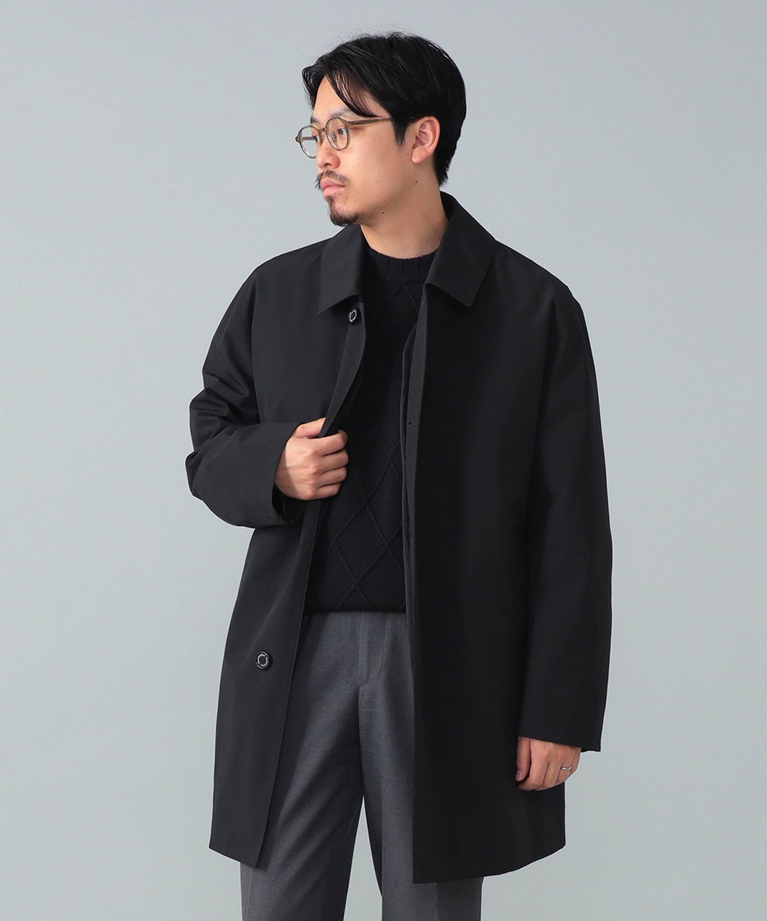 【ビームス/BEAMS / MEN】の【別注】Traditional Weatherwear / DERBY BUTTON THROUGH ライナー付き ステンカラーコート インテリア・キッズ・メンズ・レディースファッション・服の通販 founy(ファニー) 　ファッション　Fashion　メンズファッション　Fashion for Men　春　Spring　キルティング　Quilted, Quilting　軽量　Lightweight, Ultra Light　ショルダー　Shoulder, Shoulder Strap　ショート　Short, Short Length　ジャケット　Jacket, Outerwear　スマート　Smart, Elegant　ドレス　Dress, One-Piece　定番　Standard, Basic Item　ブロック　Block, Solid Block Pattern　ベスト　Vest, Waistcoat　ベーシック　Basic, Essential　別注　Limited Edition, Custom Order　ライナー　Liner, Inner Layer　A/W・秋冬　Autumn/Winter　S/S・春夏　SS, Spring/Summer, Warm Season　夏　Summer　エレガント 上品　Elegant　BLACK|ID: prp329100004695121 ipo3291000000034120499