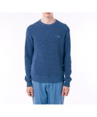 【ラコステ/LACOSTE / MEN】のヘザーカラーリングワッフルニット / メランジニット ブルー|ID: prp329100004695172 ipo3291000000034344317