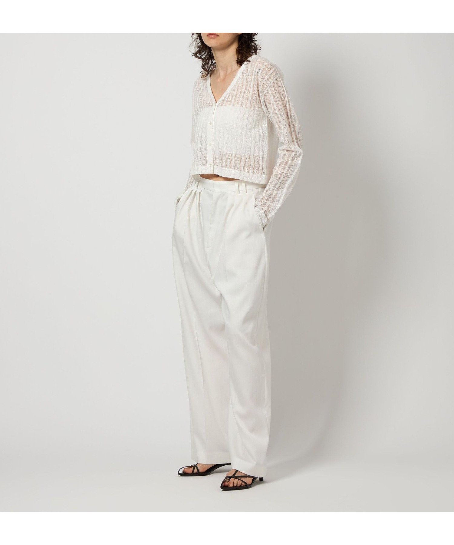 【ビューティ&ユース ユナイテッドアローズ/BEAUTY&YOUTH / UNITED ARROWS】の6 (ROKU) レース ジャカード カーディガン 人気、トレンドファッション・服の通販 founy(ファニー) 　ファッション　Fashion　レディースファッション　Fashion for Women　トップス・カットソー　Cut & Sew Tops　カーディガン・羽織り　Layered Style Cardigans　エレガント 上品　Elegant　カーディガン　Cardigan, Knitwear　ジャカード／ジャガード　Jacquard, Woven Pattern　デコルテ　Décolleté, Neckline　レース　Lace, Lace Fabric　夏　Summer　春　Spring　S/S・春夏　SS, Spring/Summer, Warm Season　 other-1|ID: prp329100004695205 ipo3291000000033904411