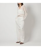 【ビューティ&ユース ユナイテッドアローズ/BEAUTY&YOUTH / UNITED ARROWS】の6 (ROKU) レース ジャカード カーディガン WHITE|ID: prp329100004695205 ipo3291000000033904412