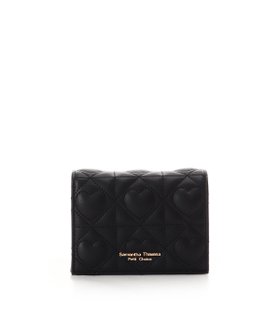 【サマンサタバサ プチチョイス/SamanTha Thavasa PeTiT Choice】のハートキルト ミニ財布 人気、トレンドファッション・服の通販 founy(ファニー) ファッション Fashion レディースファッション Fashion for Women ミニ財布・二つ折り財布 Wallets & Card Cases おすすめ Recommended / Our Picks キルティング Quilted, Quilting キルト Quilt, Quilted Fabric コンパクト Compact, Small Size ショルダー Shoulder, Shoulder Strap チェーン Chain, Chain Strap フェミニン Feminine, Girly ポケット Pocket, Pocket Detail 財布 Wallet, Purse |ID:prp329100004695214