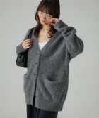 【バビロン/BABYLONE / KIDS】のFOXカシミヤカーディガン チャコール18|ID: prp329100004695305 ipo3291000000034120069