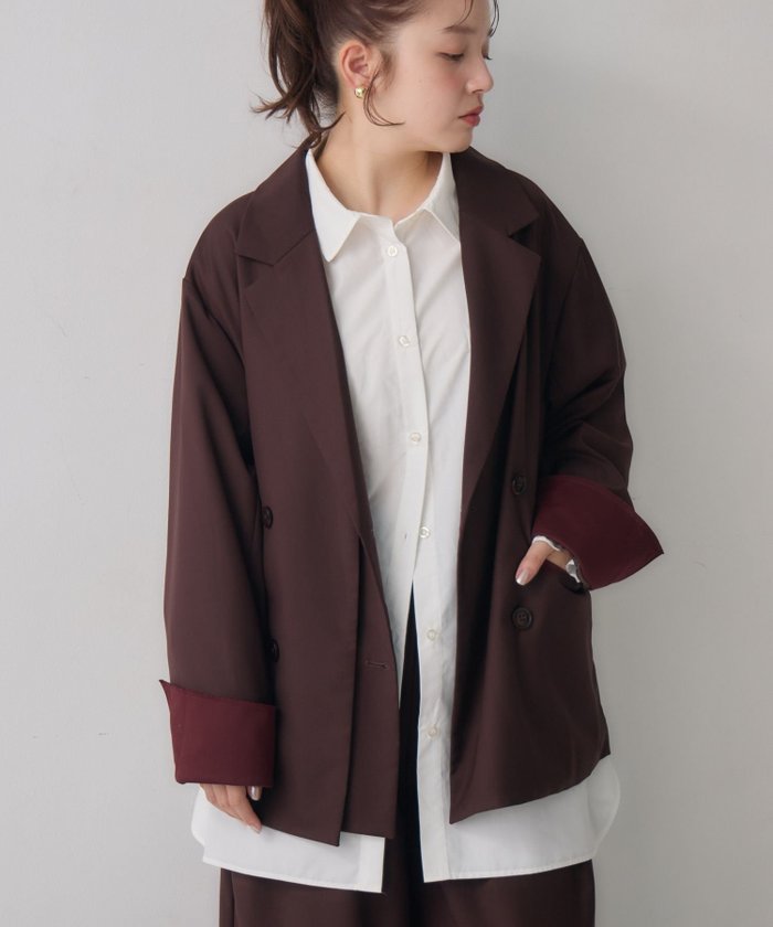 【レトロガール/RETRO GIRL】のテーラージャケット インテリア・キッズ・メンズ・レディースファッション・服の通販 founy(ファニー) https://founy.com/ ファッション Fashion レディースファッション Fashion for Women アウター Coat / Outerwear Collection レディースジャケット・軽アウター Jackets 2025年 2025 2025-2026秋冬・A/W Autumn/Winter 2025–26 AW25–26 カットオフ Cut-Off Design シンプル Simple, Minimal ジャケット Jacket, Outerwear スラックス Slacks, Dress Pants セットアップ Set-Up, Coordinated Outfit トレンド Trend, Trending Now フロント Front, Front Design ロング Long, Long-Length |ID: prp329100004695364 ipo3291000000033905529