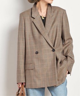 【エーピーストゥディオ/AP STUDIO】の*エッセンシャルジャケット(チェック) 人気、トレンドファッション・服の通販 founy(ファニー) ファッション Fashion レディースファッション Fashion for Women アウター Coat / Outerwear Collection レディースジャケット・軽アウター Jackets クラシック Classic, Timeless Style ジャケット Jacket, Outerwear チェック Check, Plaid, Tartan モダン Modern, Contemporary エレガント 上品 Elegant 定番 Standard, Basic Item |ID:prp329100004695365