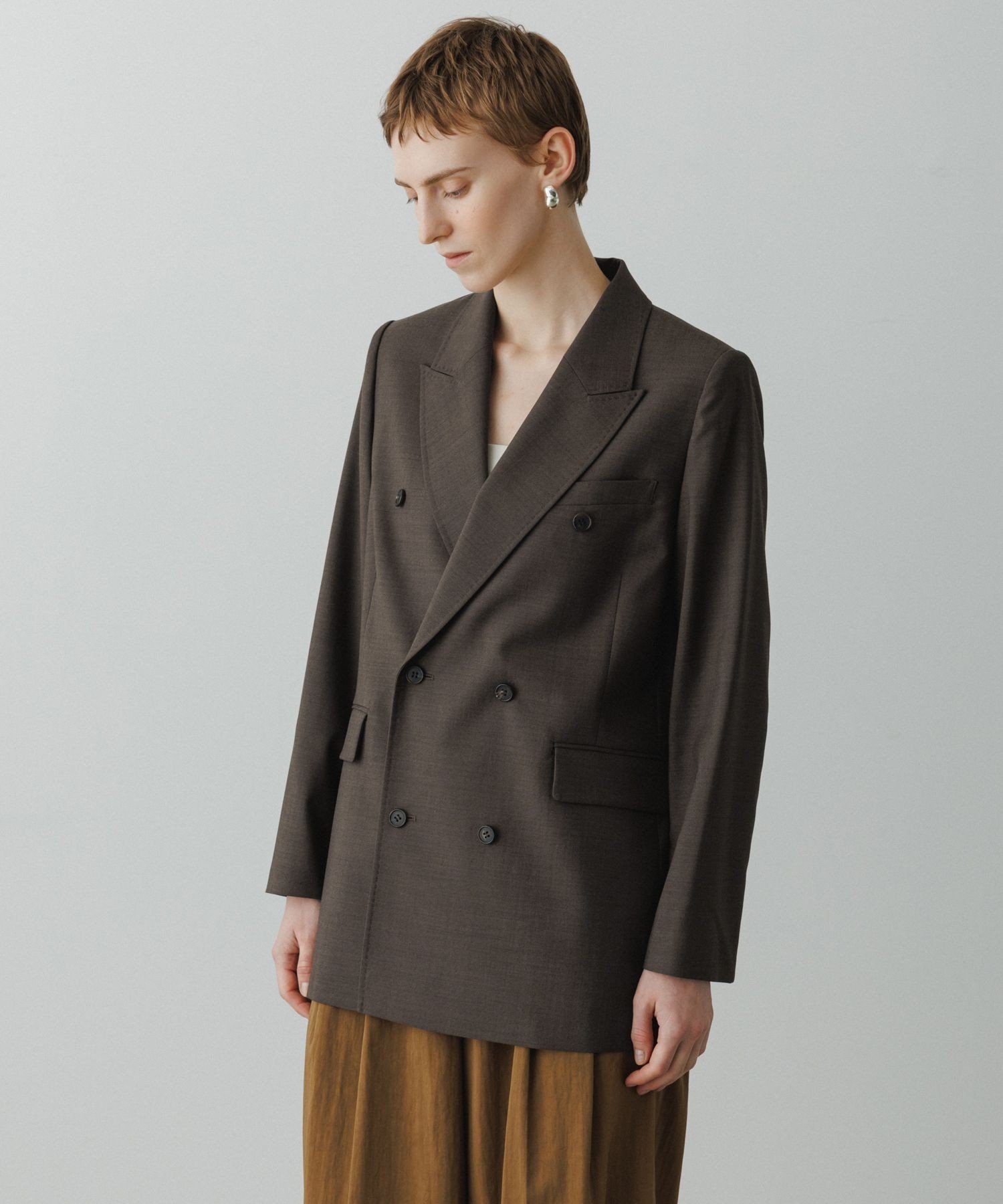 【アダム エ ロペ/ADAM ET ROPE'】の【EMOELLE】ボックスジャケット インテリア・キッズ・メンズ・レディースファッション・服の通販 founy(ファニー) 　ファッション　Fashion　レディースファッション　Fashion for Women　アウター　Coat / Outerwear Collection　レディースジャケット・軽アウター　Jackets　2026年　2026　ジャケット　Jacket, Outerwear　ボックス　Boxy, Box Shape　A/W・秋冬　Autumn/Winter　グレー系(09)|ID: prp329100004695380 ipo3291000000033905635