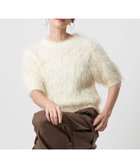【ビューティ&ユース ユナイテッドアローズ/BEAUTY&YOUTH / UNITED ARROWS】のフェザーヤーン ハーフスリーブ ニットプルオーバー 人気、トレンドファッション・服の通販 founy(ファニー) ファッション Fashion レディースファッション Fashion for Women トップス・カットソー Cut & Sew Tops ニット Knit Tops & Sweaters カジュアルプルオーバー・ニットトップス Pullovers & Knit Tops / Casual Pullovers コンパクト Compact, Small Size 今季 This Season, Current Season シンプル Simple, Minimal スリーブ Sleeve, Long Sleeve / Short Sleeve デニム Denim, Jeans Material ハーフ Half, Half-Length フェザー Feather, Feather Detail フェザーヤーン Feather Yarn, Fluffy Yarn フェミニン Feminine, Girly フラット Flat, Flat Shoes ボトム Bottoms, Lower Wear 半袖 Short Sleeve, Half Sleeve ミックス Mix, Mixed Style おすすめ Recommended / Our Picks thumbnail OFF WHITE|ID: prp329100004695399 ipo3291000000034032605