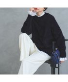 【ユナイテッドアローズ/UNITED ARROWS】のフォックスカシミヤ クルーネック ニット NAVY|ID:prp329100004695400