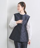 【ユナイテッドアローズ/UNITED ARROWS】のリボン カットジャガード ベスト NAVY|ID: prp329100004695401 ipo3291000000033905830