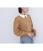 【ナチュラル ビューティー ベーシック/NATURAL BEAUTY BASIC】の2wayカラーニットジャケット キャメル1|ID: prp329100004695763 ipo3291000000034517299