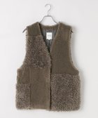【レプシィム ローリーズファーム/LEPSIM LOWRYS FARM】のアソートファーベスト 人気、トレンドファッション・服の通販 founy(ファニー) ファッション Fashion レディースファッション Fashion for Women アウター Coat / Outerwear Collection トップス・カットソー Cut & Sew Tops ベスト&ジレ / 重ね着スタイル Vests & Gilets おすすめ Recommended / Our Picks インナー Innerwear ショート Short, Short Length バランス Balance, Style Balance パッチワーク Patchwork, Mixed Fabric ベスト Vest, Waistcoat thumbnail グレイ×切り替え15|ID: prp329100004695780 ipo3291000000033909358