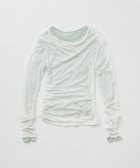 【アダム エ ロペ/ADAM ET ROPE'】のSHEER GATHER LAYERD TOPS 2SET キナリ(16)|ID: prp329100004695781 ipo3291000000033909360