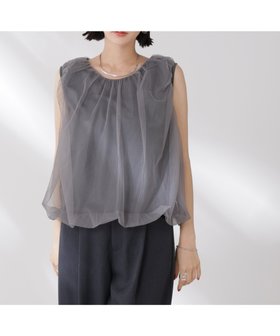 【ナノ ユニバース/nano universe】 チュールレイヤードコクーンシルエットトップス人気、トレンドファッション・服の通販 founy(ファニー) ファッション Fashion レディースファッション Fashion for Women トップス・カットソー Cut & Sew Tops ウォッシャブル Machine Washable カットソー Cut and Sewn Top シンプル Simple, Minimal チュール Tulip, Tulip Motif デニム Denim, Jeans Material ノースリーブ Sleeveless, No-Sleeve バルーン Balloon, Balloon Silhouette フェミニン Feminine, Girly ベーシック Basic, Essential ボトム Bottoms, Lower Wear リラックス Relax, Relaxed Fit ワイド Wide, Wide Fit おすすめ Recommended / Our Picks ビジネス 仕事 通勤 Business / Work / Commuting 2025年 2025 2025-2026秋冬・A/W Autumn/Winter 2025–26 AW25–26 |ID:prp329100004695795