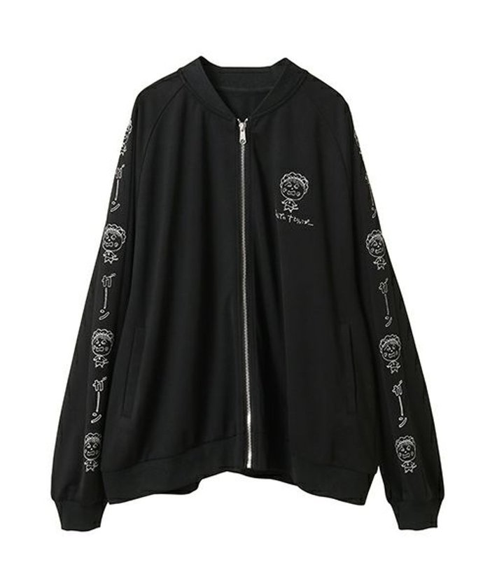 【キャンディストリッパー/Candy Stripper】のガーン TRACK JACKET インテリア・キッズ・メンズ・レディースファッション・服の通販 founy(ファニー) https://founy.com/ ファッション Fashion レディースファッション Fashion for Women アウター Coat / Outerwear Collection レディースジャケット・軽アウター Jackets おすすめ Recommended / Our Picks ジャケット Jacket, Outerwear セットアップ Set-Up, Coordinated Outfit チェック Check, Plaid, Tartan プリント Print, Printed Pattern ベーシック Basic, Essential ワンポイント One Point, Statement Accent |ID: prp329100004695830 ipo3291000000033909752