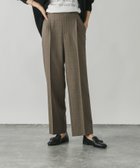 【グローバルワーク/GLOBAL WORK】のお手入れラクラクセットアップ/ストレートパンツ/498379 ブラウンチェック59|ID: prp329100004695869 ipo3291000000034586720